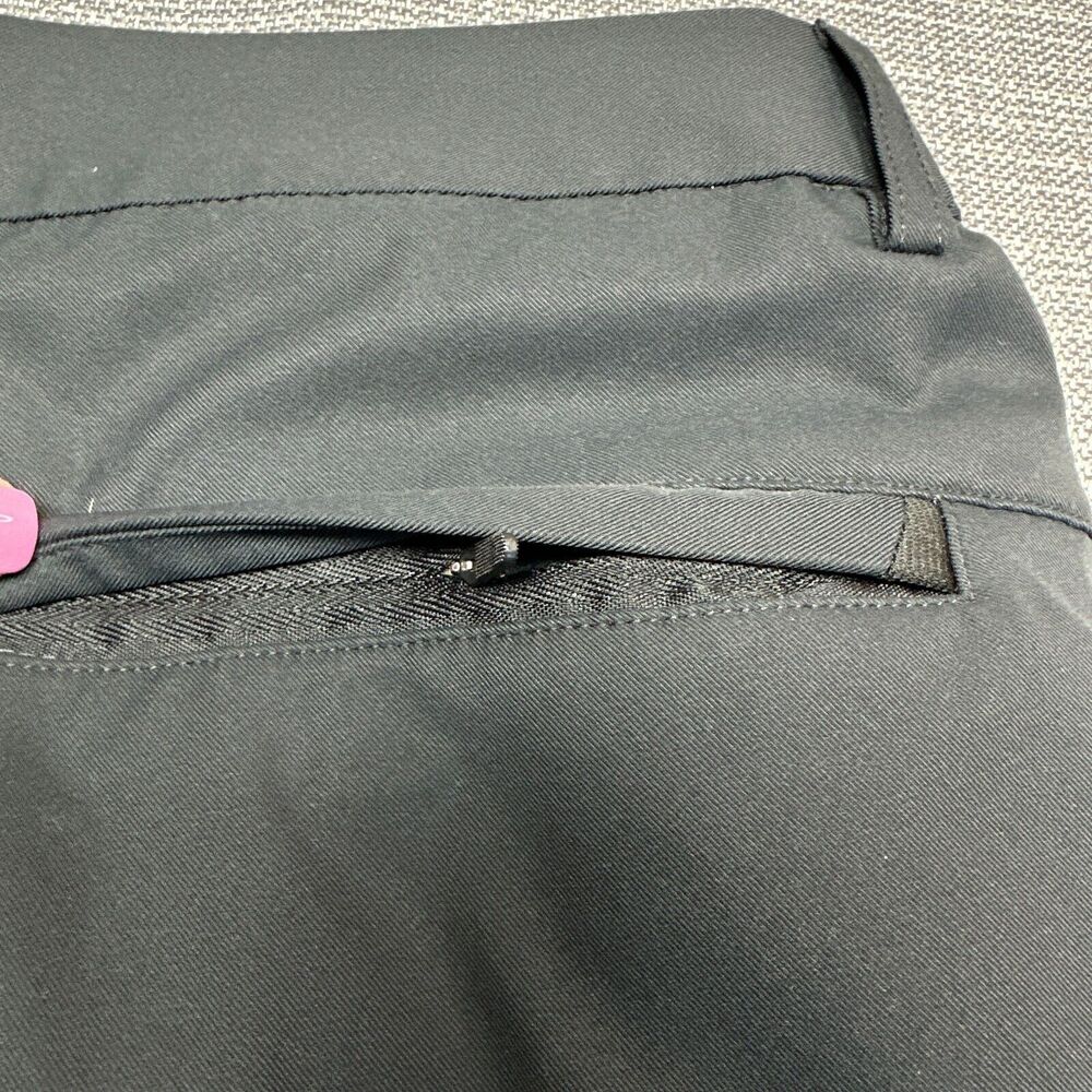 Jack Archer Pants Mens 35x30 Jetsetter Space Black Golf Chino 4 Way Stretch - Picture 10 of 12